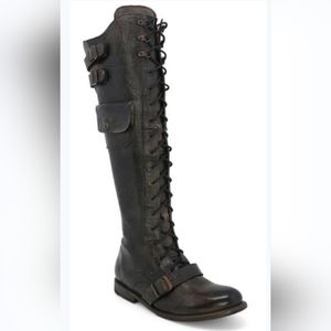 Oak Tree Farms Meryl Black Rustic Boots